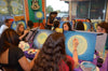 Coffee & Painting at Chibi's Boba Cafe! (9/20/14)