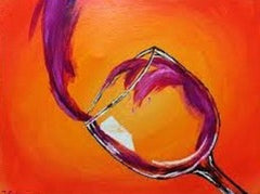 Vino Painting at Chocolate Bar! (5/20/14)