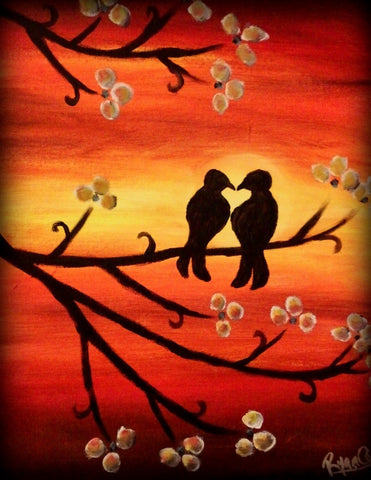Picture of Painting Date at 5 Star Burgers!  (6/17/14)