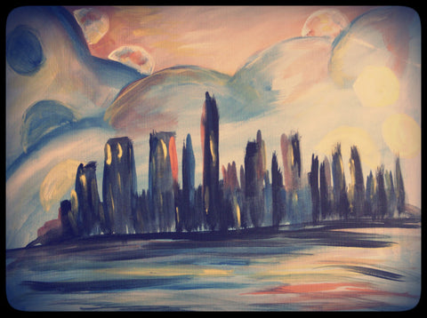 Picture of Painting with Friends at Hough's Tap Room & Brew Pub! (9/25/14)