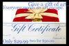 GIFT CERTIFICATES