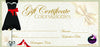 Copy of HUGE SALE on Holiday Gift Certificates